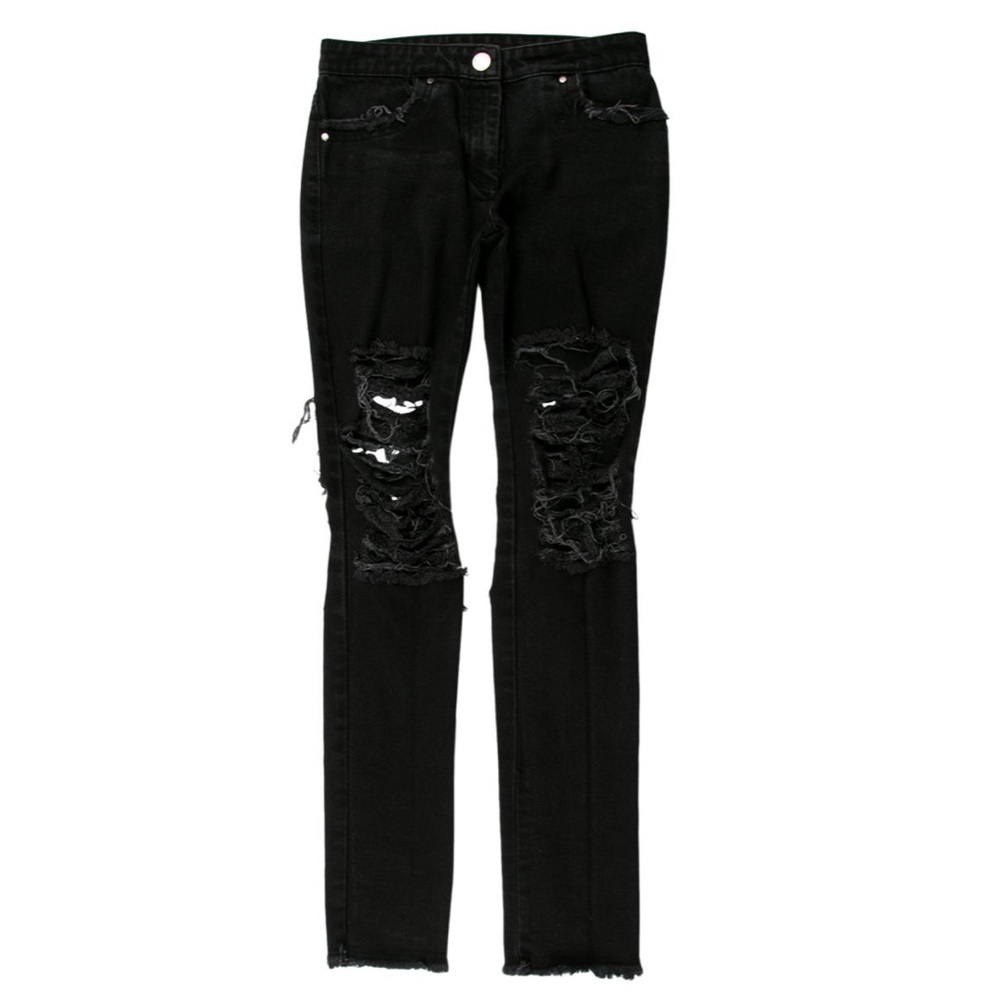 Christopher Kane distressed jeans